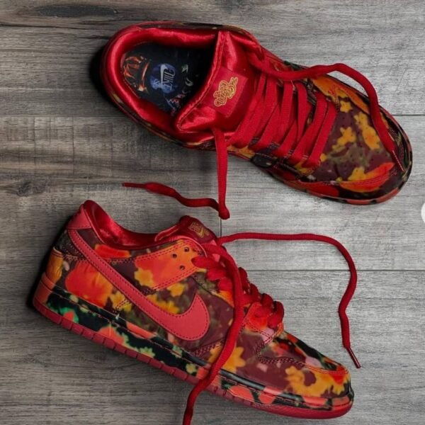 First Copy Shoes Nikee SB Dunk Low the Wizard of OZ Poppy Field-NEW