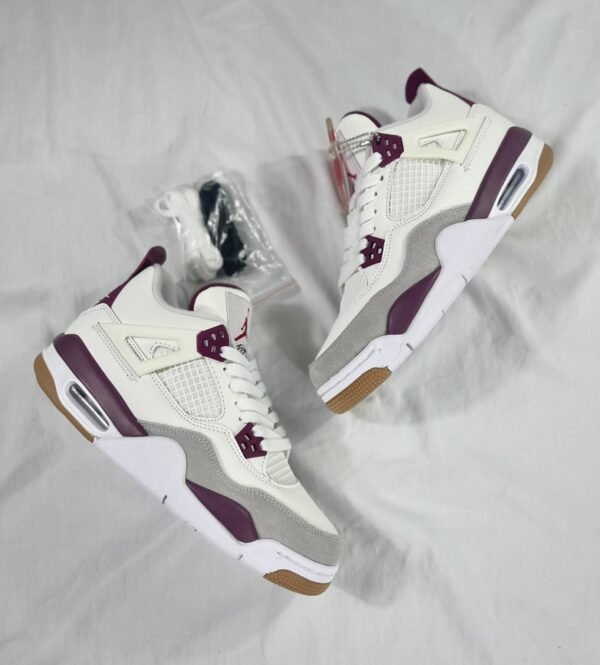 First Copy Shoes Air Jordan Retro 4 Fantasy Purple Semi UA-2