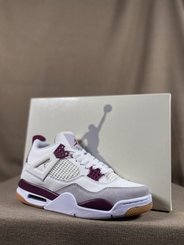 First Copy Shoes Air Jordan Retro 4 Fantasy Purple Semi UA-6