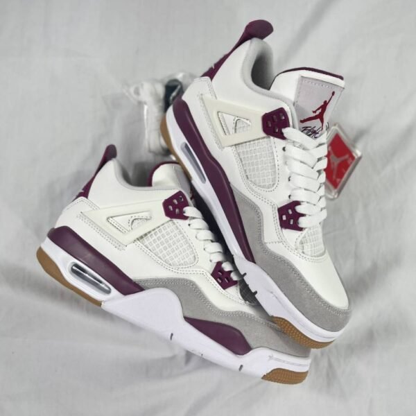 First Copy Shoes Air Jordan Retro 4 Fantasy Purple Semi UA