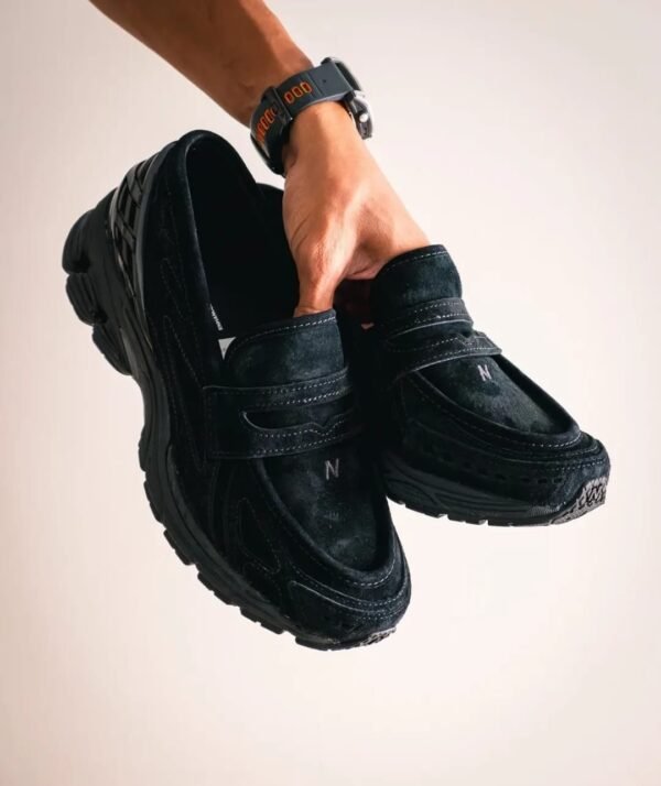 First Copy Shoes New Balance 1906L Black Suede-1