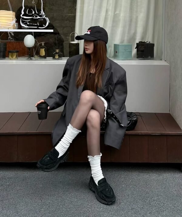 First Copy Shoes New Balance 1906L Black Suede-6