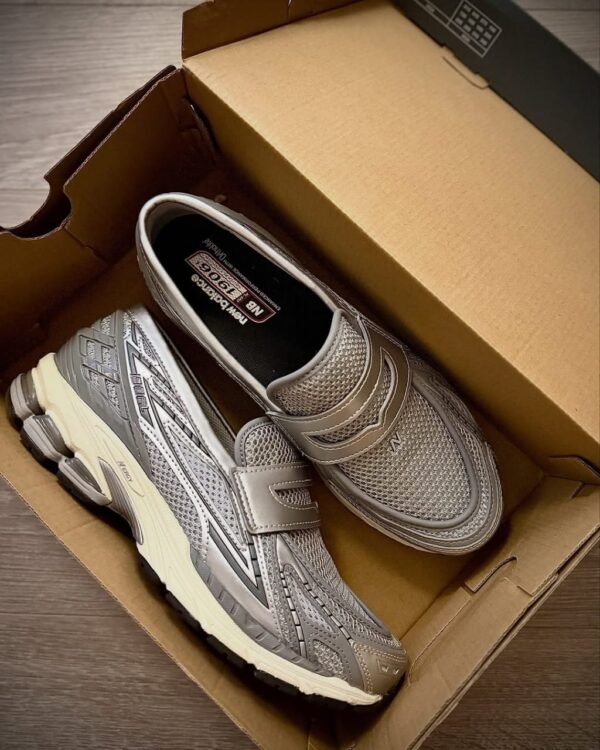 First Copy Shoes New Balance 1906L Metallic Silver-6