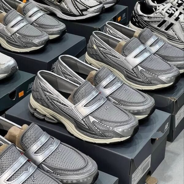 First Copy Shoes New Balance 1906L Metallic Silver-7