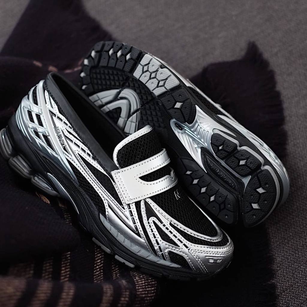 First Copy Shoes New Balance 1906L Silver Metallic Black