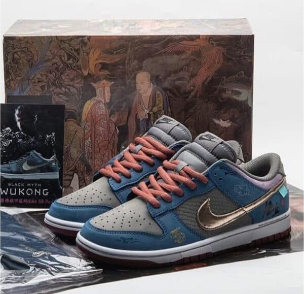 First Copy Shoes Nike AJ Retro 1 Low Myth Wukong-3