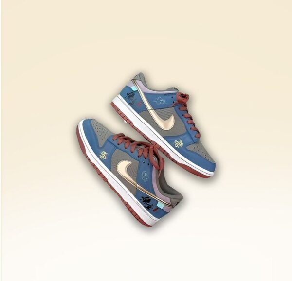 First Copy Shoes Nike AJ Retro 1 Low Myth Wukong-8