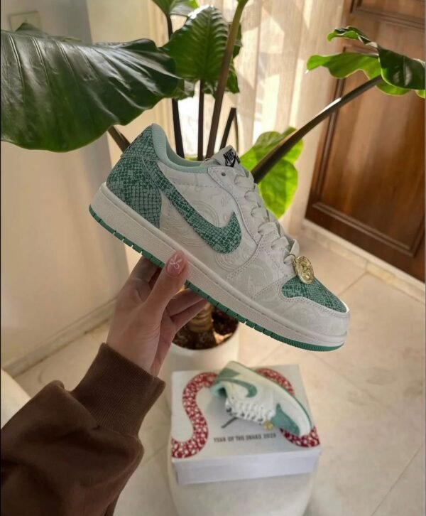 First Copy Shoes Nike Air Jordan 1 Low Year Of The Snake-3