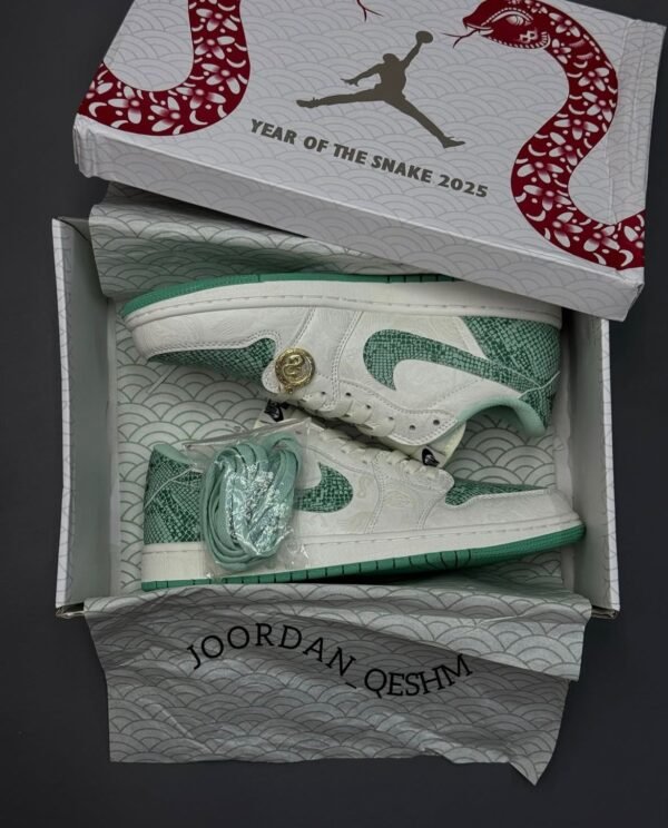 First Copy Shoes Nike Air Jordan 1 Low Year Of The Snake-5