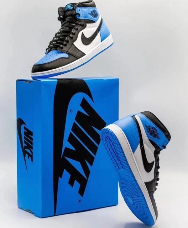 First Copy Shoes Nike Air Jordan Retro 1 High UNC Toe-6