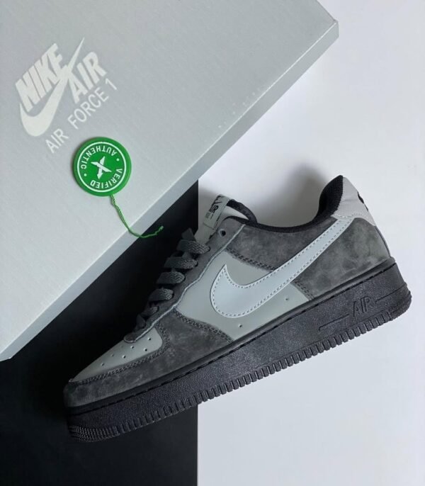 First Copy Shoes Nike AirForce 1 Low Wolf Grey-3
