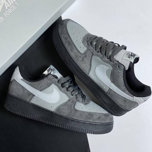 First Copy Shoes Nike AirForce 1 Low Wolf Grey