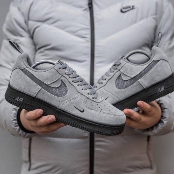 First Copy Shoes Nike Airforce 1 07 LV8 SE Reflective Swoosh Cool Grey