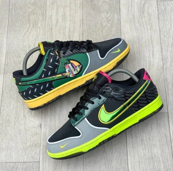 First Copy Shoes Nike Dunk Low What The Duck University Of Oregon Home-3
