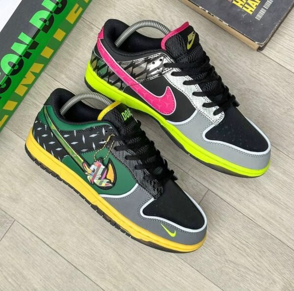 First Copy Shoes Nike Dunk Low What The Duck University Of Oregon Home-4