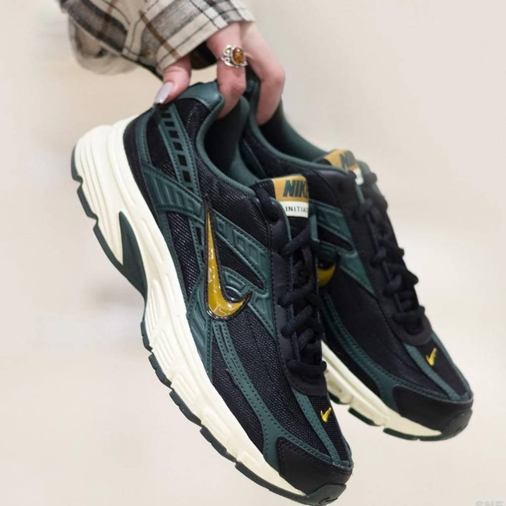 First Copy Shoes Nike Initiator Black Bronzine Vintage Green-1 (1)