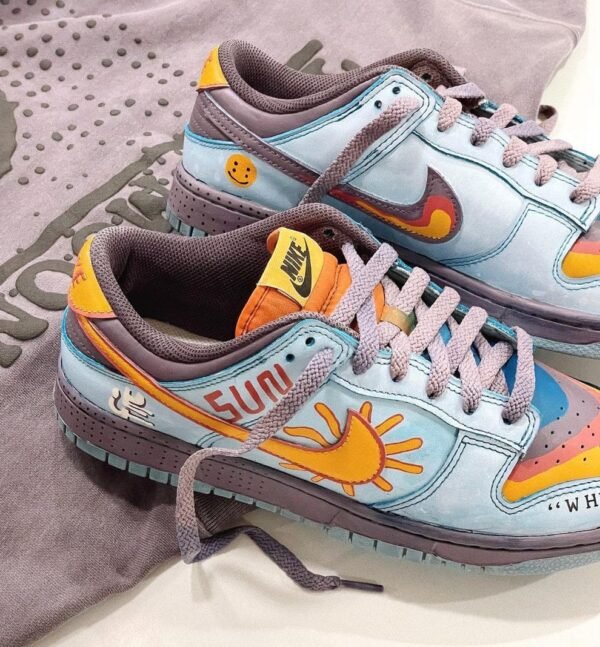 First Copy Shoes Nike SB Dunk Low What The Sun Club-3