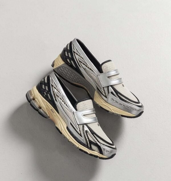 First Copy Shos New Balance 1906L Silver Metallic Cream-3