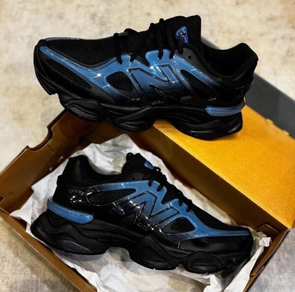 First Copy Shoes New Balance 9060 Gradient Pack Navy Blue Black-4