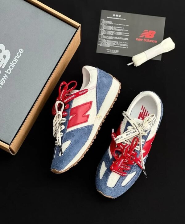 First Copy Shoes New Balance U471AK Navy Red-5