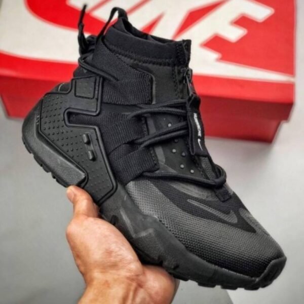 First Copy Shoes Nike Air Huarache Triple Black