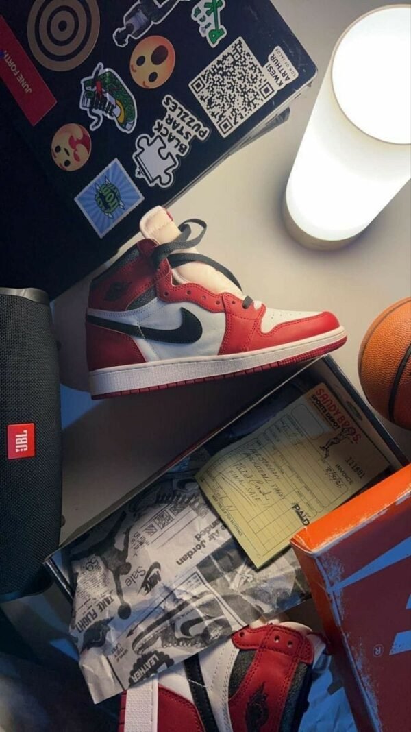 First Copy Shoes Nike Air Jordan 1 High Lost And Found-4