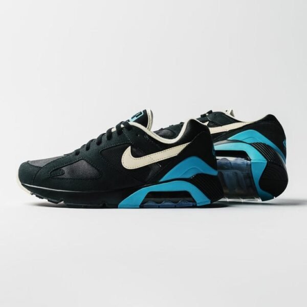 First Copy Shoes Nike AirMax 180 Black Dusty-1