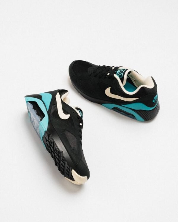 First Copy Shoes Nike AirMax 180 Black Dusty-5