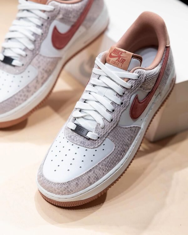 First Copy Shoes Nike Airforce 1 Low Canyon Rust Snakeskin Pack-5