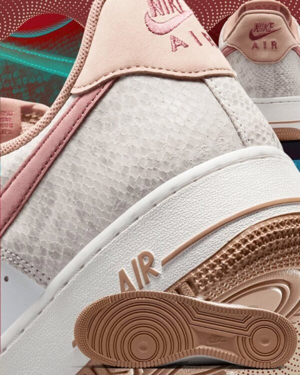 First Copy Shoes Nike Airforce 1 Low Canyon Rust Snakeskin Pack-6