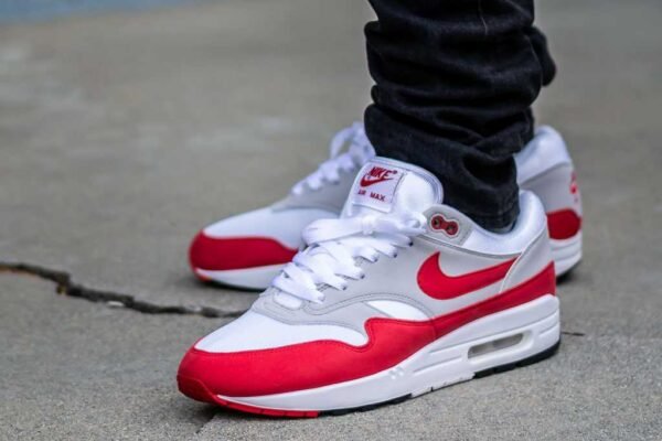First Copy Shoes Nike Airmax 1 86 OG Big Bubble University Red-2