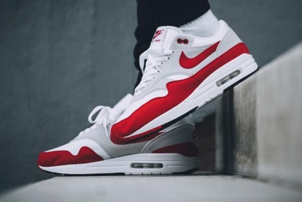 First Copy Shoes Nike Airmax 1 86 OG Big Bubble University Red-3