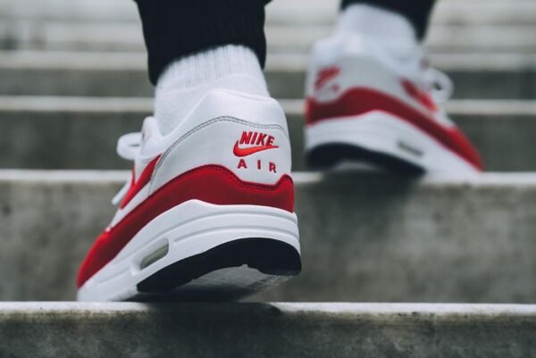 First Copy Shoes Nike Airmax 1 86 OG Big Bubble University Red-4