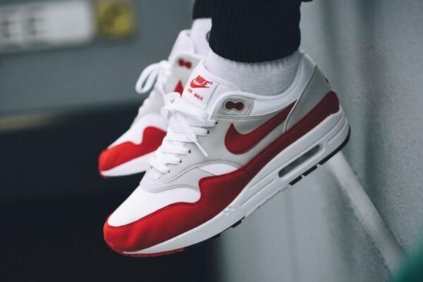 First Copy Shoes Nike Airmax 1 86 OG Big Bubble University Red-6