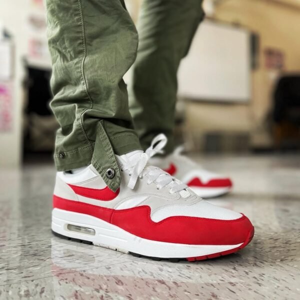 First Copy Shoes Nike Airmax 1 86 OG Big Bubble University Red-7