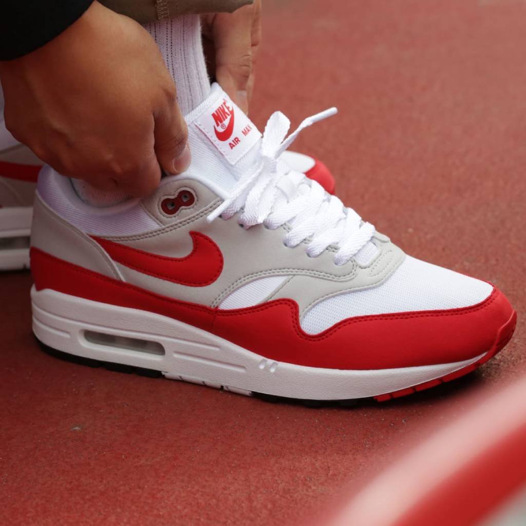 First Copy Shoes Nike Airmax 1 86 OG Big Bubble University Red