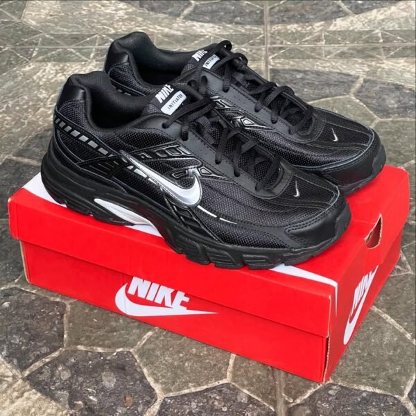 First Copy Shoes Nike Initiator Black Grey Silver-4