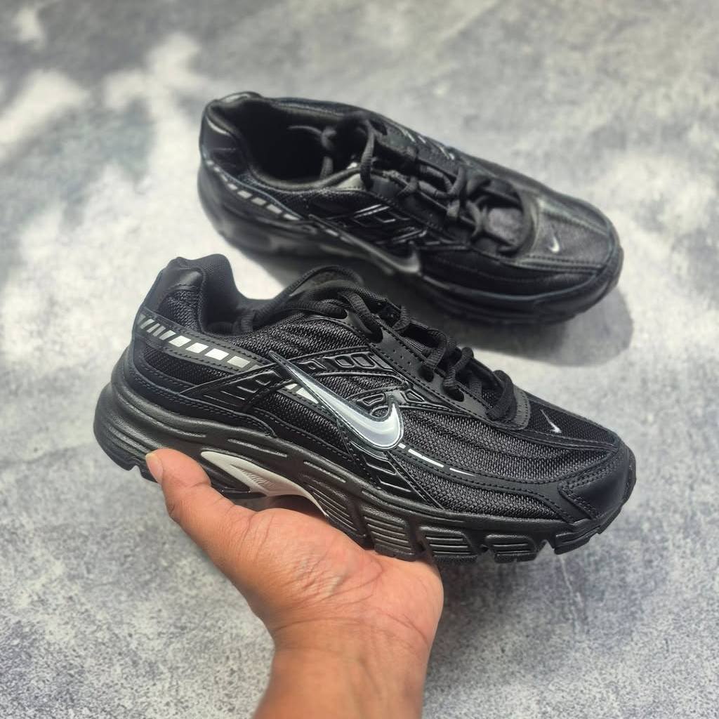 First Copy Shoes Nike Initiator Black Grey Silver