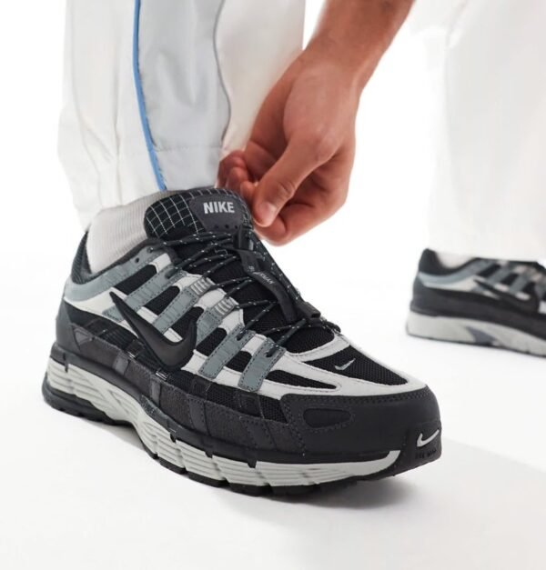 First Copy Shoes Nike P-6000 Anthracite Smoke Grey-4
