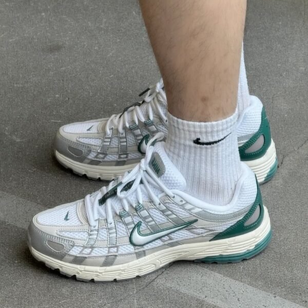 First Copy Shoes Nike P-6000 Metallic Light Bone Green-4