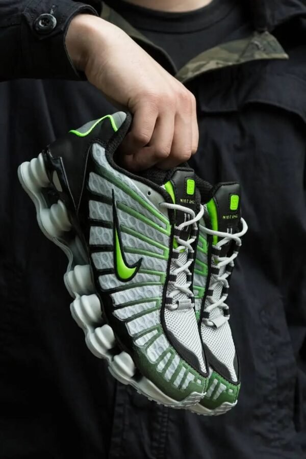 First Copy Shoes Nike Shox TL Wolf Grey Lime Blast Grailed-5