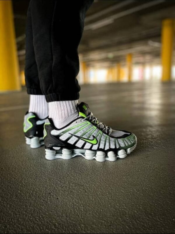 First Copy Shoes Nike Shox TL Wolf Grey Lime Blast Grailed-6
