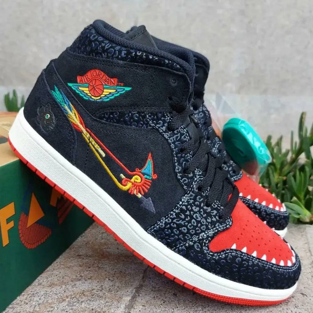 First copy Shoes Nike Air Jordan 1 Mid Siempre Familia