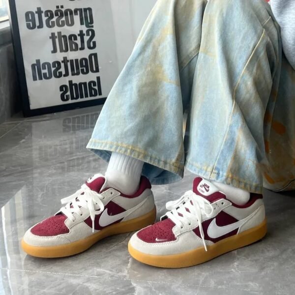 Nike SB Force 58 Skate Team Red - Image 4