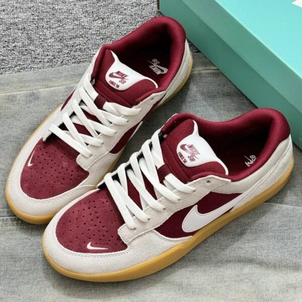 Nike SB Force 58 Skate Team Red - Image 3