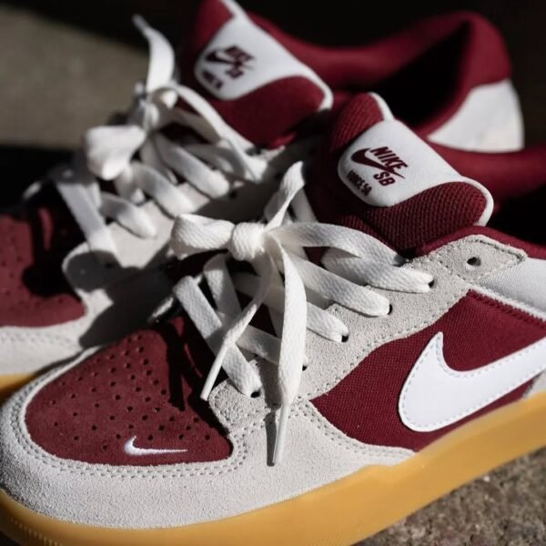Nike SB Force 58 Skate Team Red - Image 5