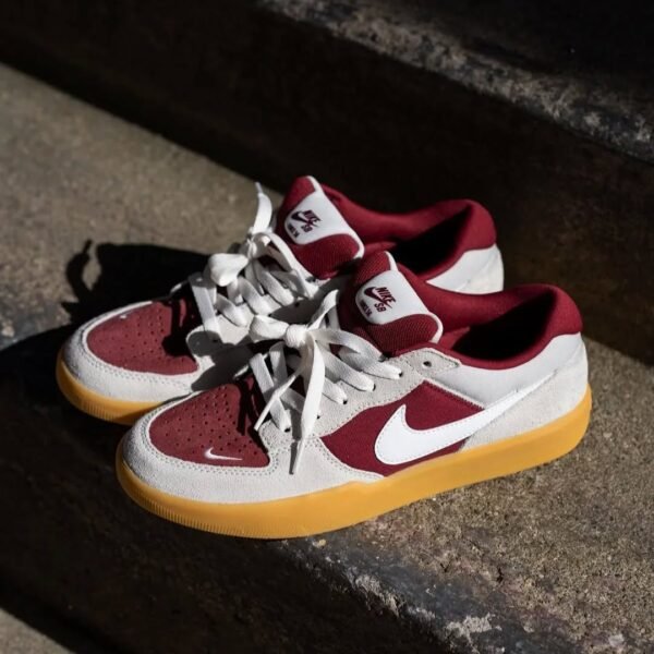 Nike SB Force 58 Skate Team Red - Image 8