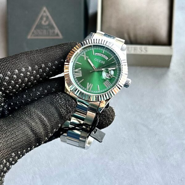 First Copy GUESS Men’s Watch Classic Steel Luxury Style-1
