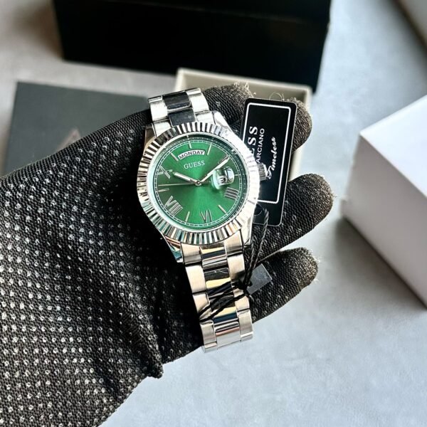 First Copy GUESS Men’s Watch Classic Steel Luxury Style-4