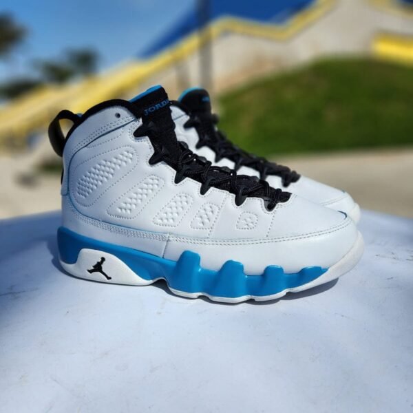 First Copy Shoes Air Jordan Retro 9 Power Blue-2